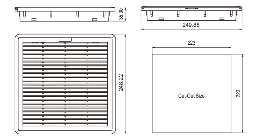 Slide Type Filter